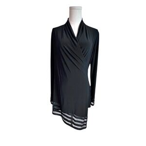 Joseph Ribkoff Black Tunic with Accents
